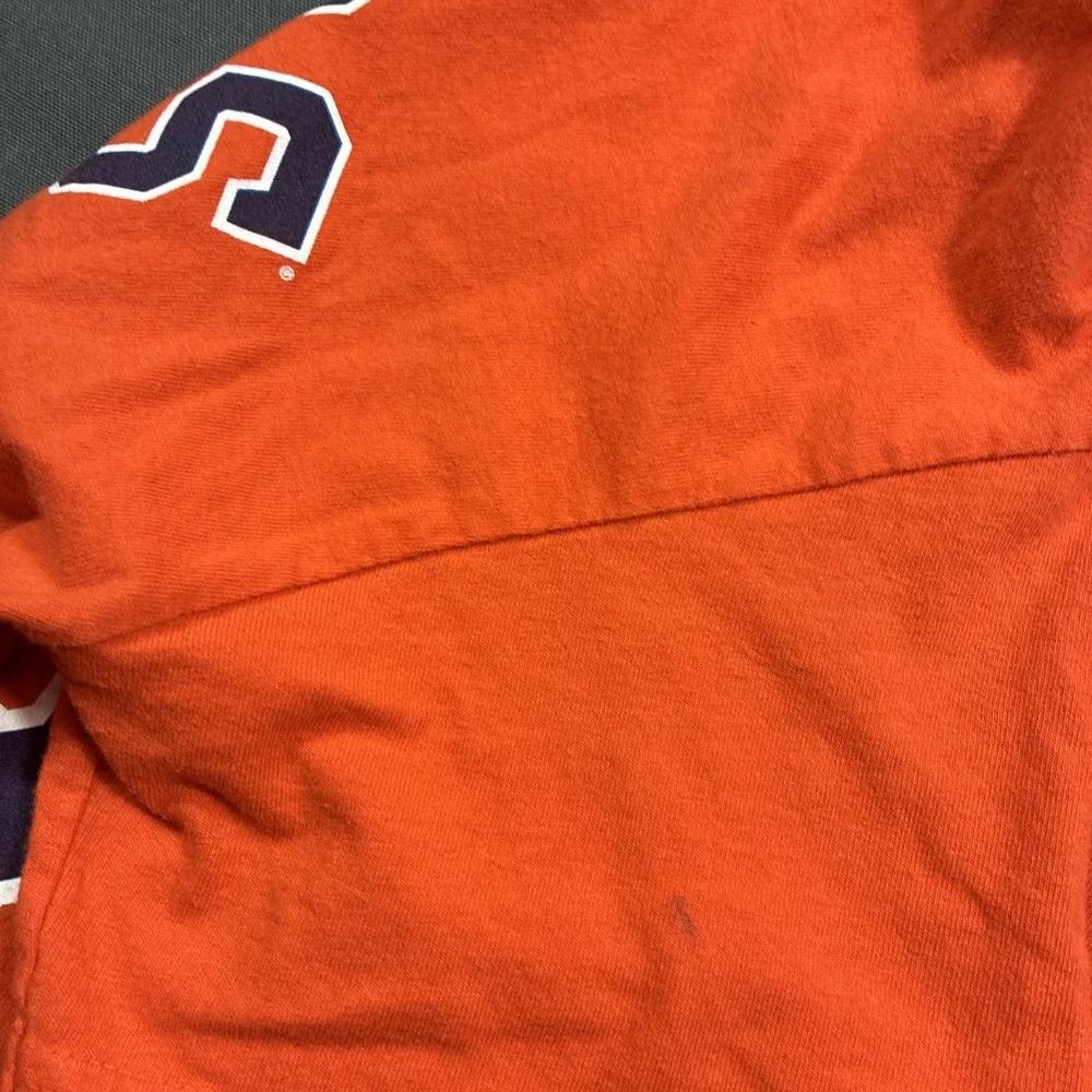 Majestic Houston Astros Justin Verlander #35 T-Shirt Men's Medium Orange MLB